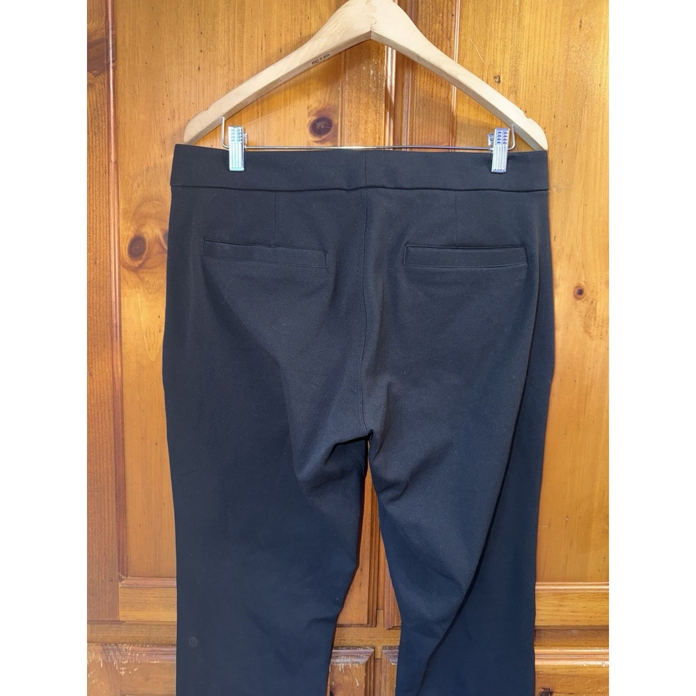 Lululemon Men's 34 Black Dress Casual Chino Pants Straight Leg Stretch Golf - Picture 3 of 12